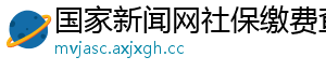 国家新闻网社保缴费查询